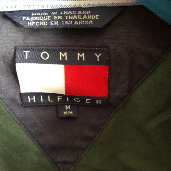 Tommy Hilfiger Full Zip Jacket Hunter Green Crest - Picture 3 of 5